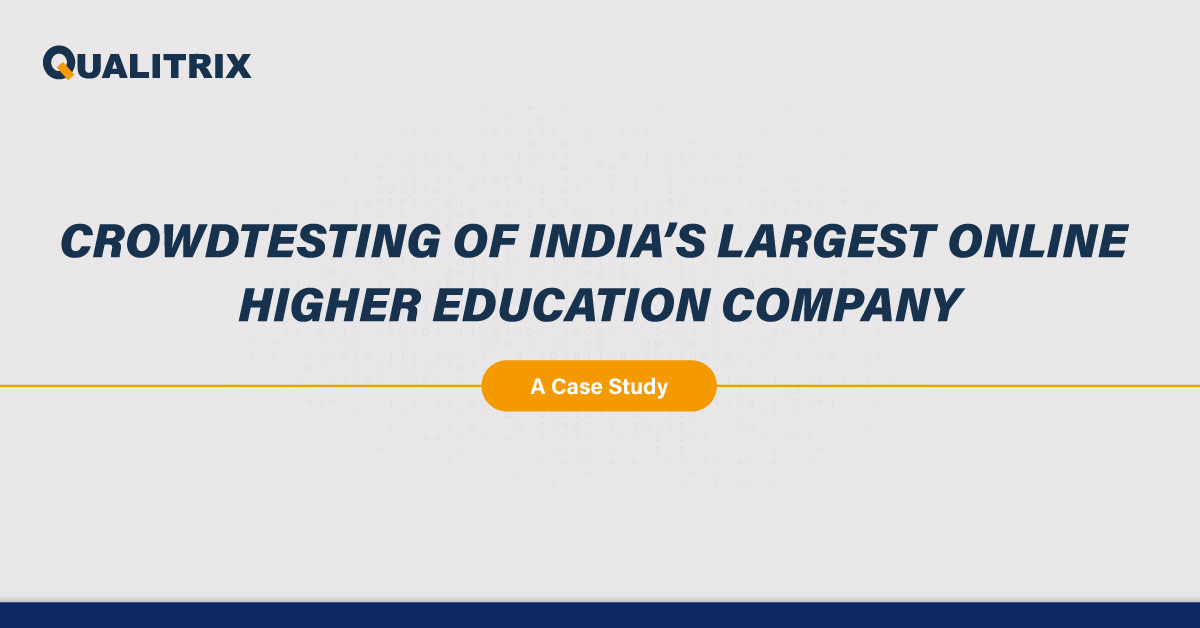 Crowd Testing case study